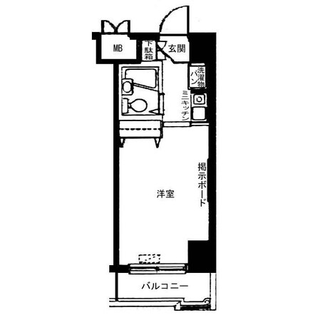 アバクス立川の物件間取画像